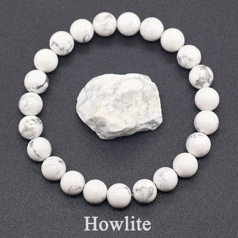 Natural Epidote Zoisite Stone Bracelet "Collection3"