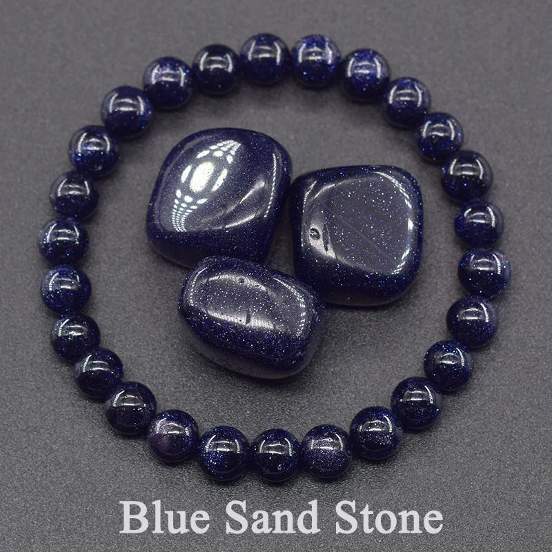 Natural Epidote Zoisite Stone Bracelet "Collection3"