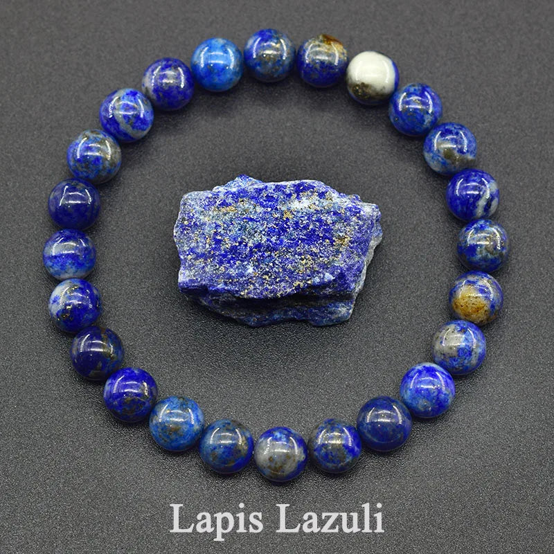 Natural Epidote Zoisite Stone Bracelet "Collection1"
