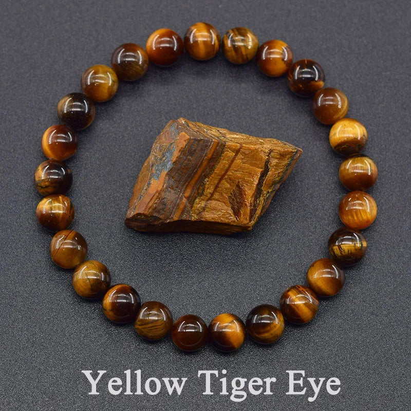 Natural Epidote Zoisite Stone Bracelet "Collection1"