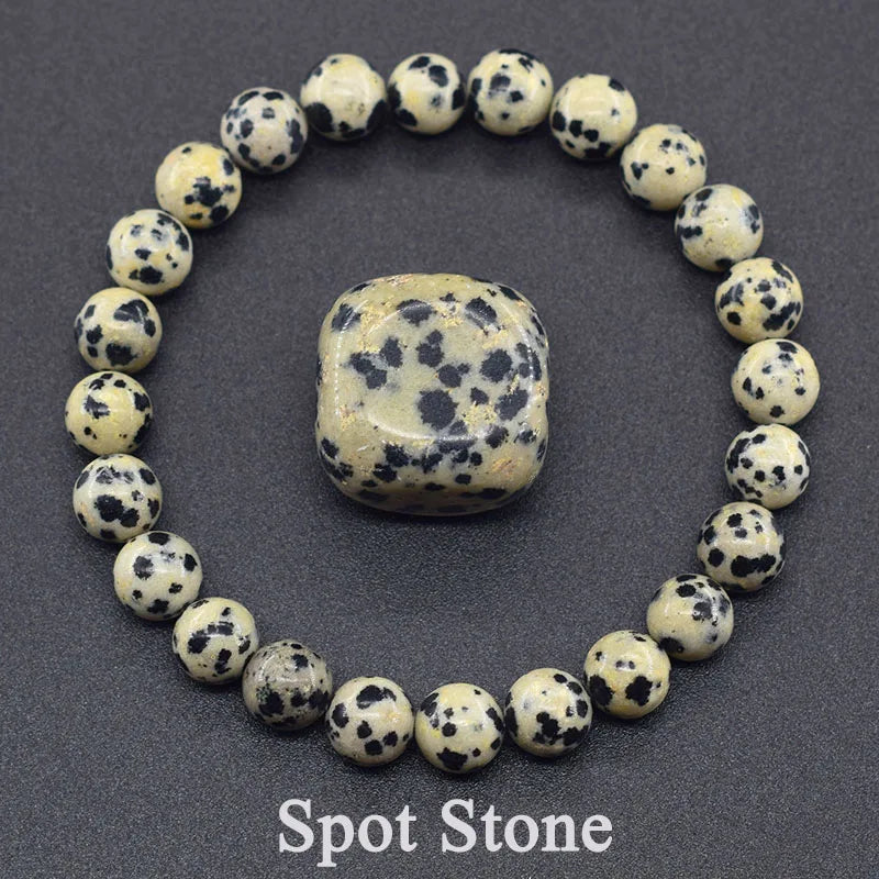 Natural Epidote Zoisite Stone Bracelet "Collection2"