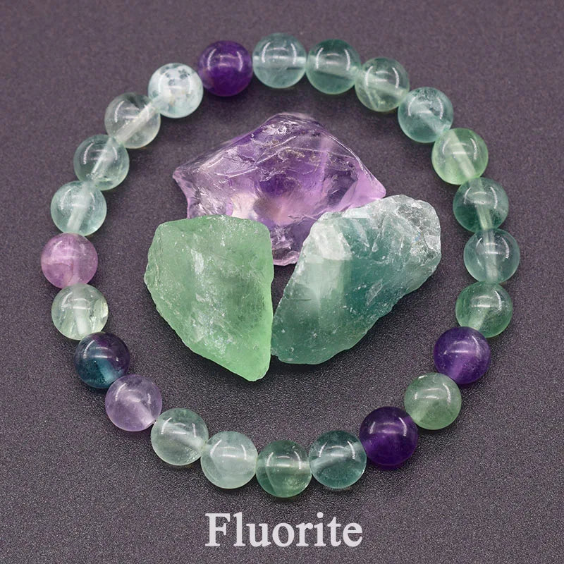 Natural Epidote Zoisite Stone Bracelet "Collection2"