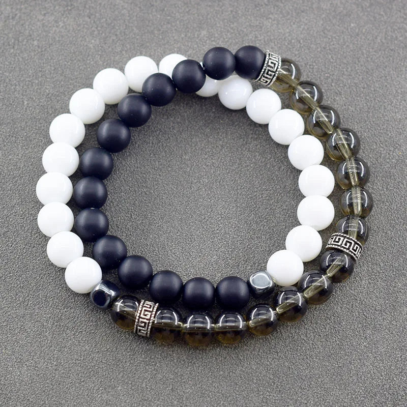 Natural Stone Bracelet, Volcano Lava