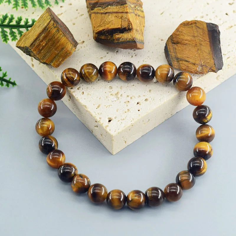 Natural Epidote Zoisite Stone Bracelet "Collection3"