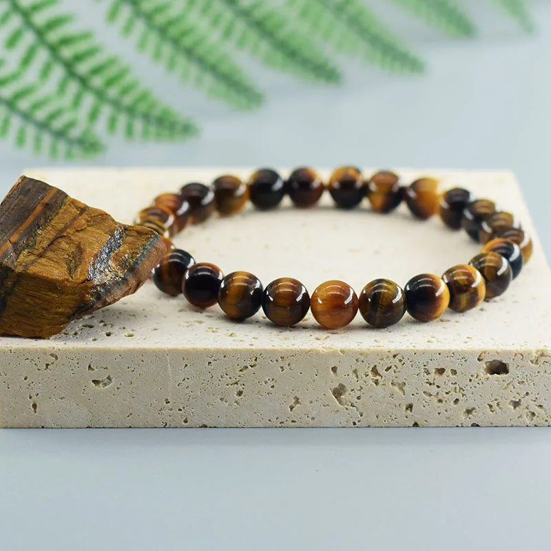 Natural Epidote Zoisite Stone Bracelet "Collection3"