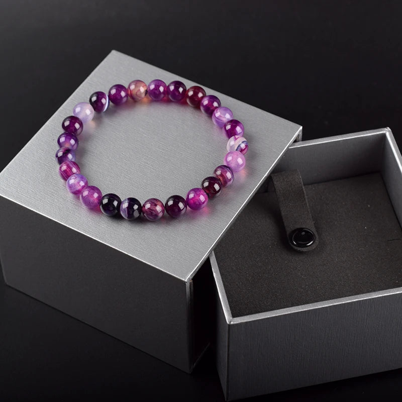 Natural Stone Bracelet, Agate