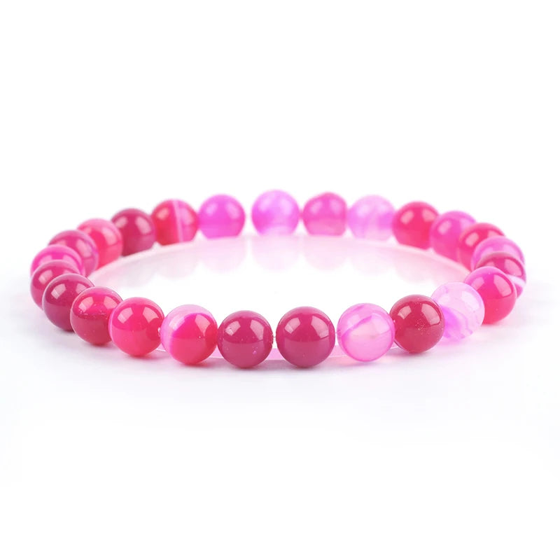Natural Stone Bracelet, Agate