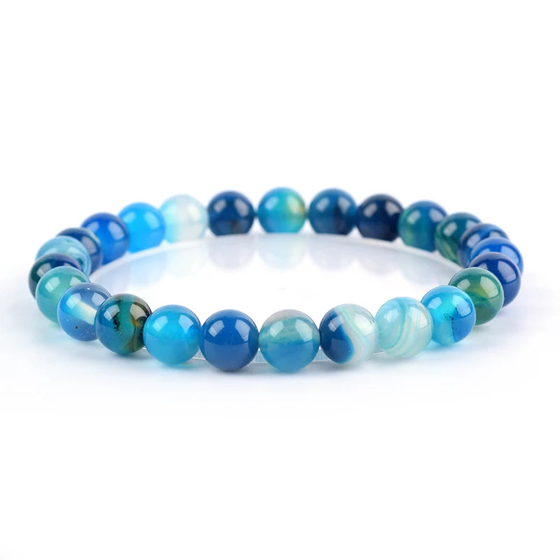 Natural Stone Bracelet, Agate