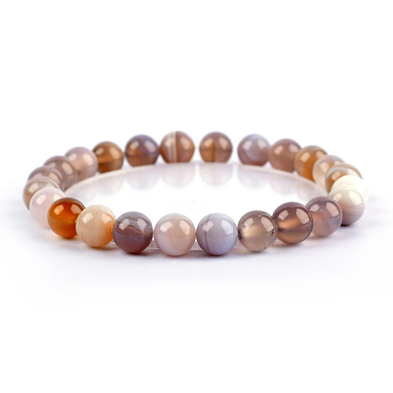 Natural Stone Bracelet, Agate
