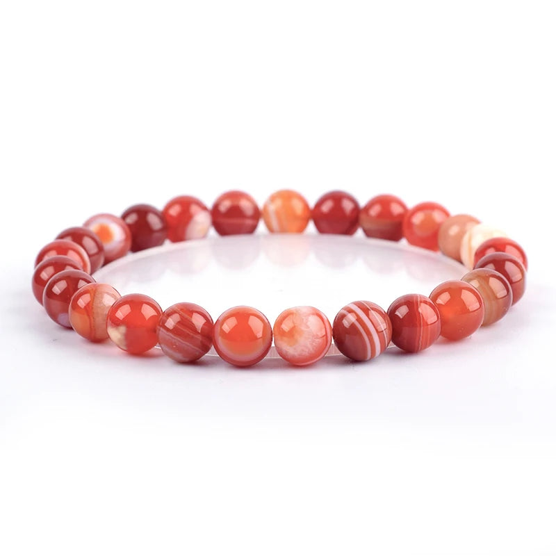 Natural Stone Bracelet, Agate