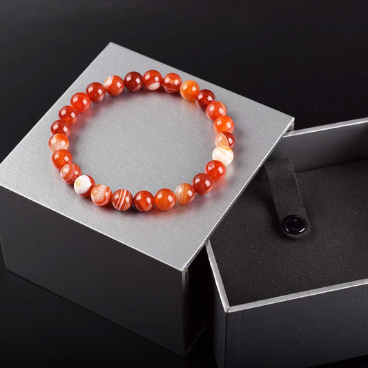 Natural Stone Bracelet, Agate