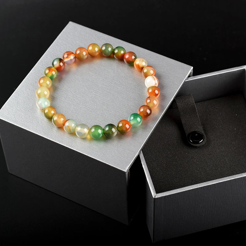 Natural Stone Bracelet, Agate